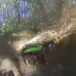 В Харьковской области пограничники с помощью дронов уничтожили мост и технику россиян. ВИДЕО