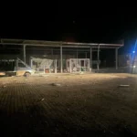 Россияне ночью атаковали КПП «Орловка» на границе с Румынией: пропуск временно не работает. ФОТО