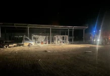 Россияне ночью атаковали КПП «Орловка» на границе с Румынией: пропуск временно не работает. ФОТО