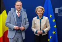 Ван дер Ляйен попытается убедить Бельгию поддержать кредит для Украины – Politico