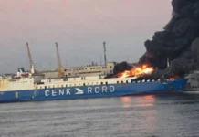 Россия нанесла удар по портам Одесской области: турецкое судно до сих пор тушат. ВИДЕО