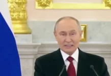 Путин заговорил о международном праве, но продолжает добиваться своих «целей» в Украине