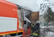 Российский дрон атаковал спасателей в Славянске. ФОТО