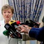 В Киев впервые с 2023 года приехала директор МВФ