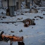 Главе МВФ показали последствия российских ударов по Киеву