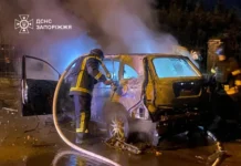 Враг обстрелял Запорожье и область: девять пожаров и пять раненых