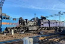 Ночной удар по железной дороге: повреждены локомотивы и энергетика. ФОТО