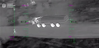 ГУР МО України публікує кадри удару по ракетному комплексу «Бастіон» у Криму