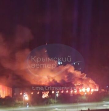 У Криму повідомляють про пожежі на складі Wildberries у Сімферополі та електропідстанції в Кіровському районі внаслідок атаки дронів