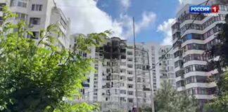 «Приліт» по багатоповерхівці в Ялті. Український дрон міг долетіти до співробітників ФСО Росії